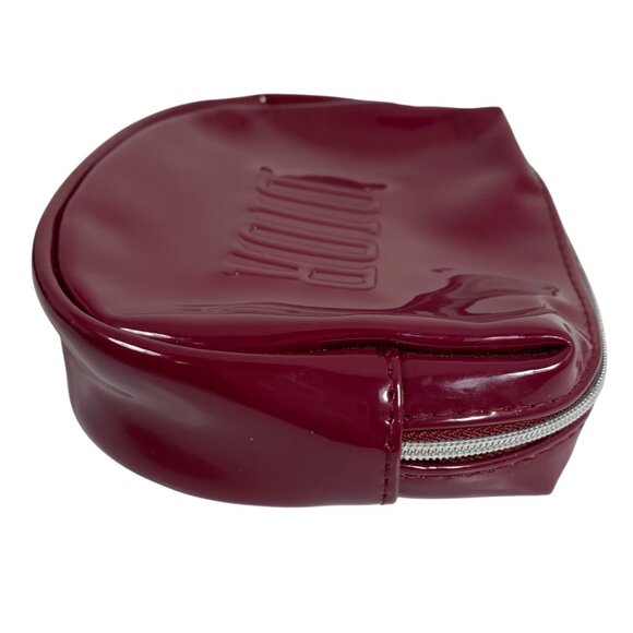 Dior Raspberry Purple Patent Leather Cosmetics Make Up Beauty Pouch - Picture 4 of 9